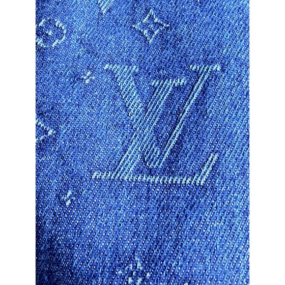 Louis Vuitton Bonnet Denim Bucket Hat With Sherling - Large 54268* main image 6